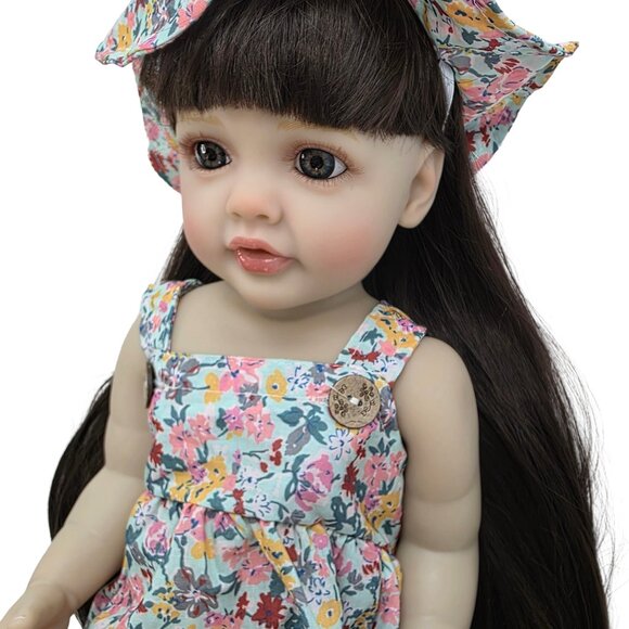 55 cm Babylistic Soft Silicone Vinyl Talking Reborn Doll very realistic - Picture 5 of 8